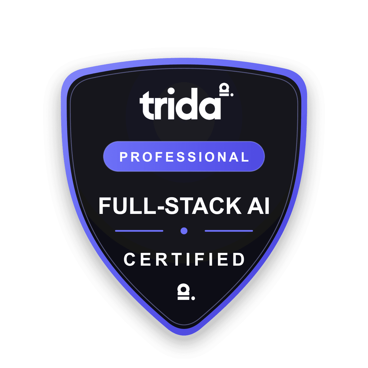 Trida Full-Stack AI - Professional badge